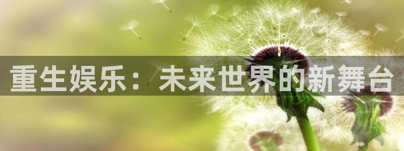 顺盈娱乐：重生娱乐：未来世界的新舞台