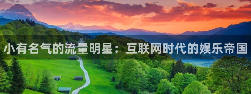 顺盈娱乐：小有名气的流量明星：互联网时代的娱乐帝国